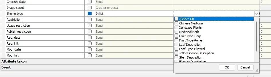 TaxonThemeReports
