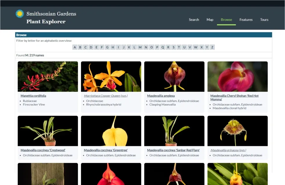 Smithsonian Garden Explorer