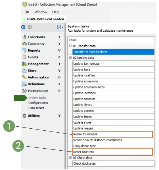 system tasks